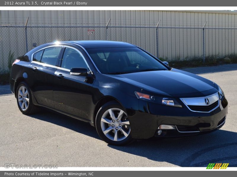 Crystal Black Pearl / Ebony 2012 Acura TL 3.5