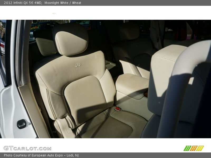 Moonlight White / Wheat 2012 Infiniti QX 56 4WD