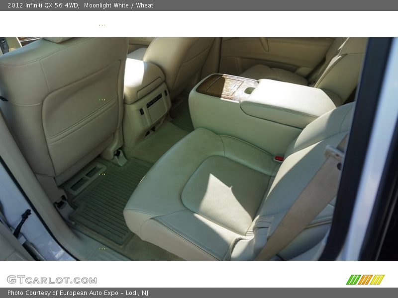Moonlight White / Wheat 2012 Infiniti QX 56 4WD