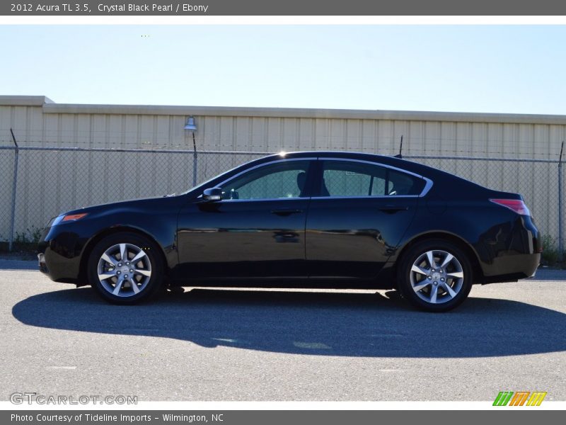Crystal Black Pearl / Ebony 2012 Acura TL 3.5