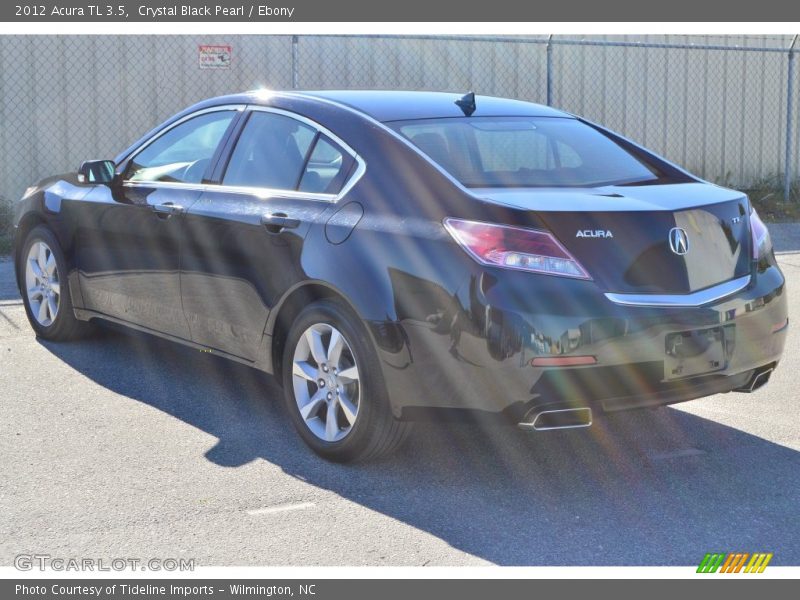Crystal Black Pearl / Ebony 2012 Acura TL 3.5