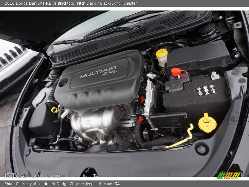 Pitch Black / Black/Light Tungsten 2016 Dodge Dart SXT Rallye Blacktop
