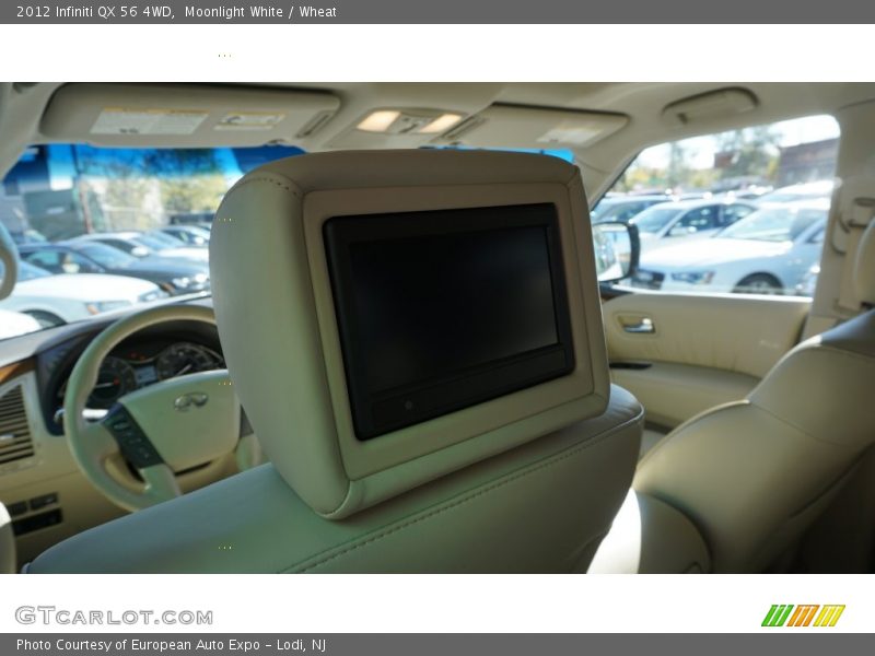 Moonlight White / Wheat 2012 Infiniti QX 56 4WD