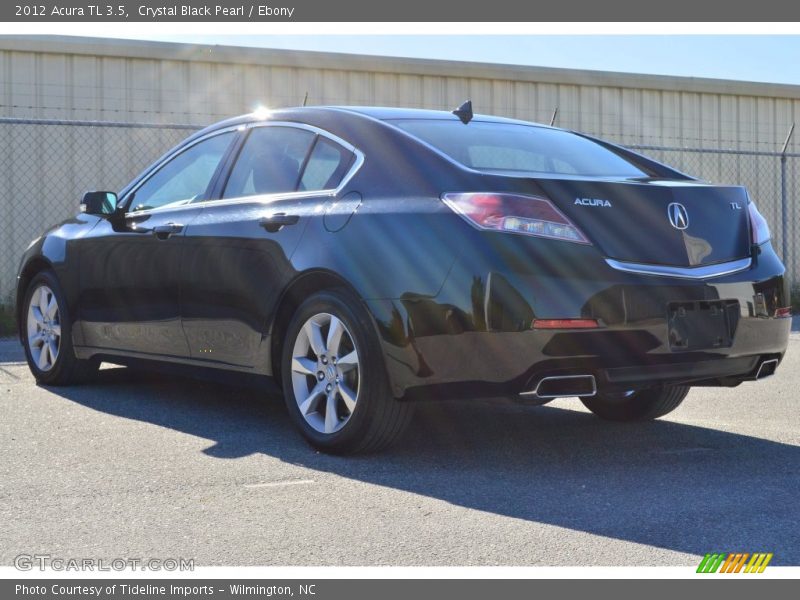 Crystal Black Pearl / Ebony 2012 Acura TL 3.5