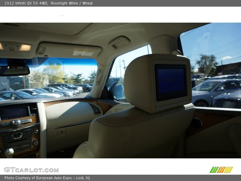 Moonlight White / Wheat 2012 Infiniti QX 56 4WD