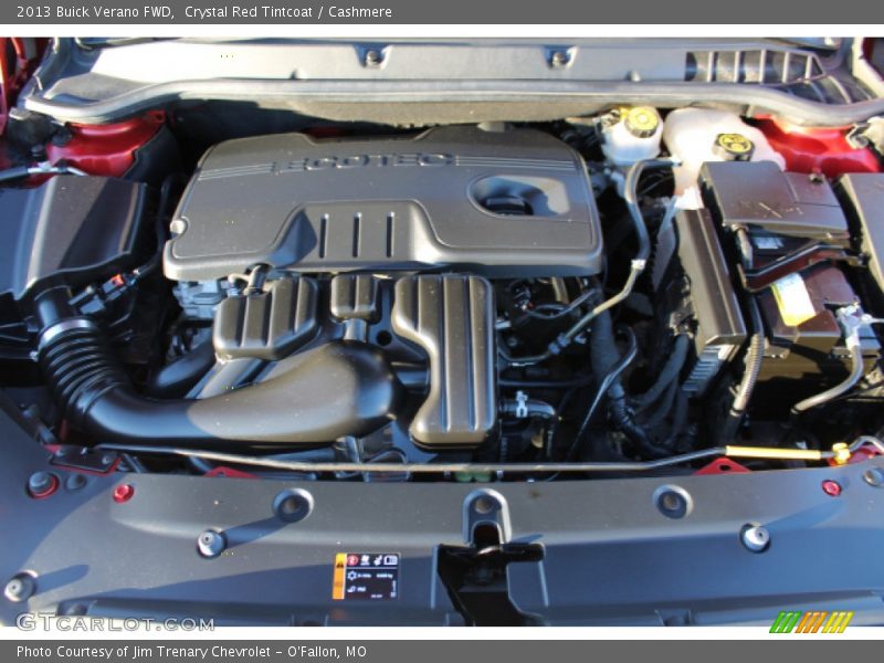 Crystal Red Tintcoat / Cashmere 2013 Buick Verano FWD