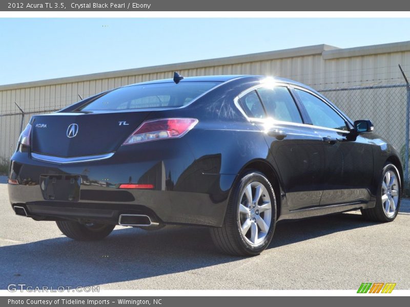 Crystal Black Pearl / Ebony 2012 Acura TL 3.5