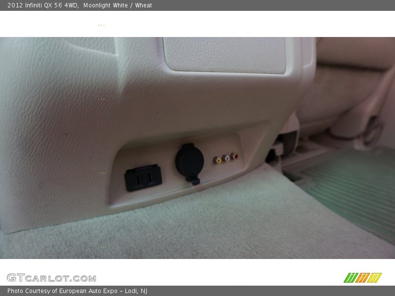 Moonlight White / Wheat 2012 Infiniti QX 56 4WD