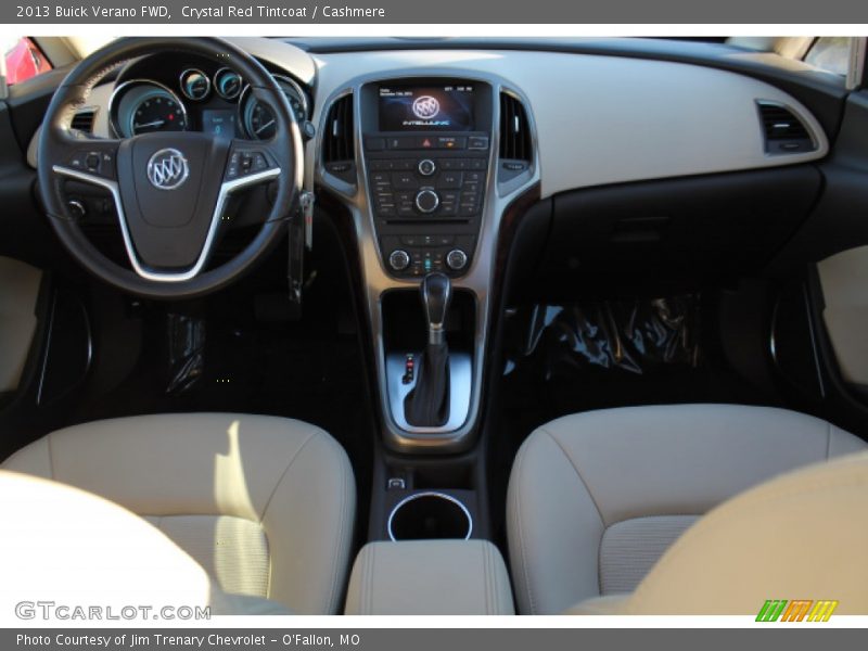 Crystal Red Tintcoat / Cashmere 2013 Buick Verano FWD