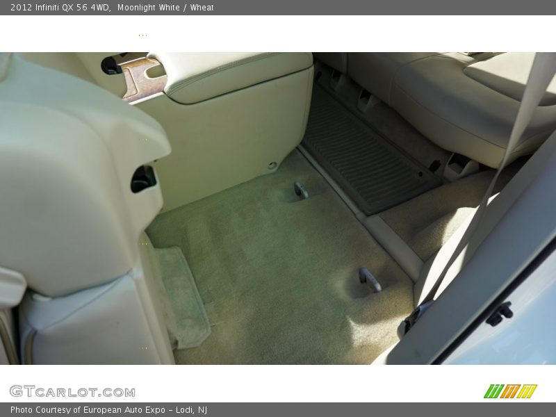 Moonlight White / Wheat 2012 Infiniti QX 56 4WD