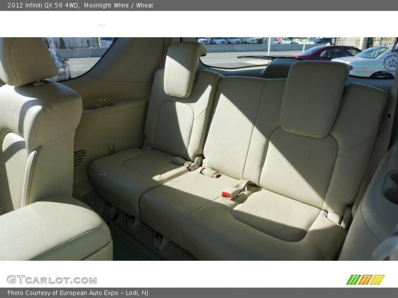 Moonlight White / Wheat 2012 Infiniti QX 56 4WD
