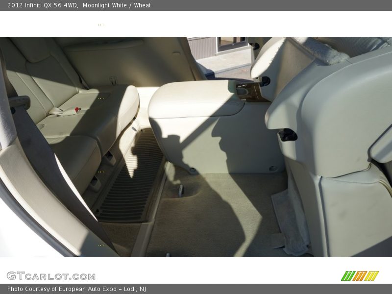 Moonlight White / Wheat 2012 Infiniti QX 56 4WD