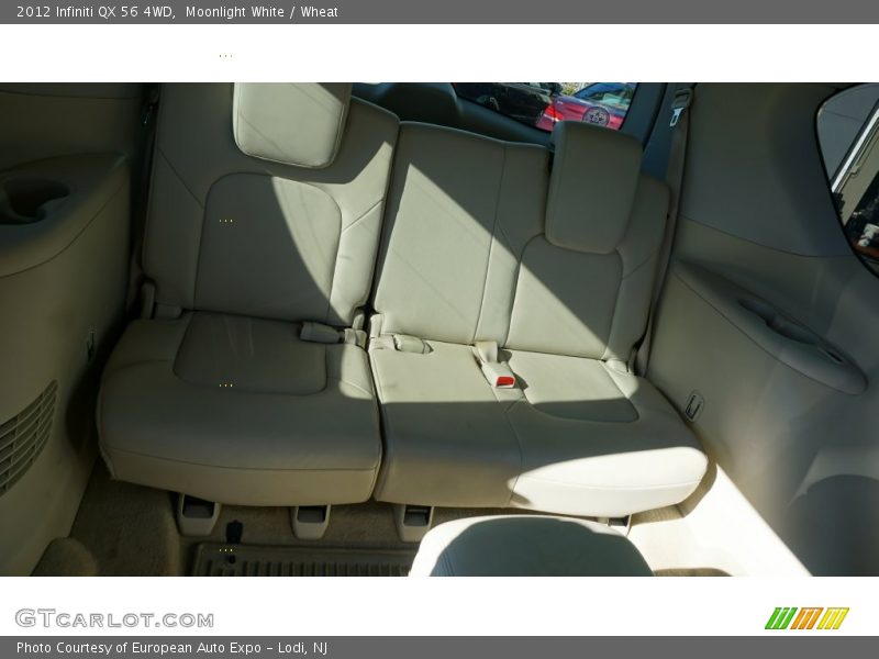 Moonlight White / Wheat 2012 Infiniti QX 56 4WD