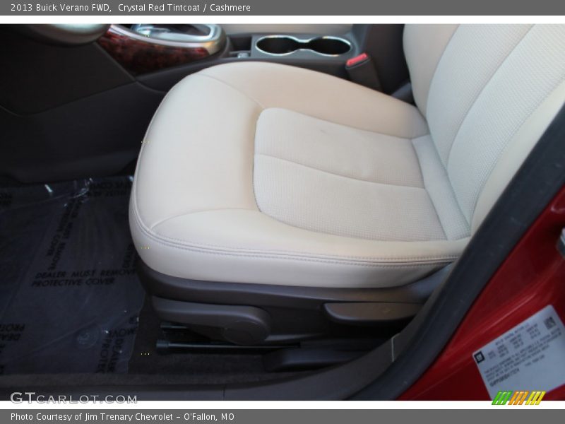 Crystal Red Tintcoat / Cashmere 2013 Buick Verano FWD