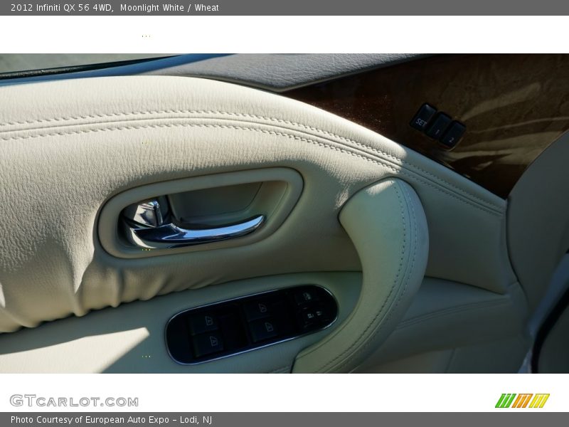 Moonlight White / Wheat 2012 Infiniti QX 56 4WD