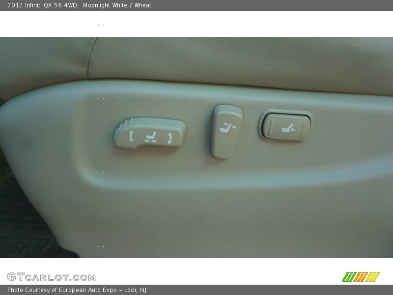 Moonlight White / Wheat 2012 Infiniti QX 56 4WD