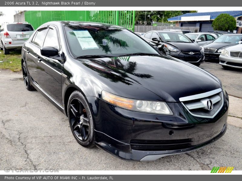 Nighthawk Black Pearl / Ebony 2006 Acura TL 3.2