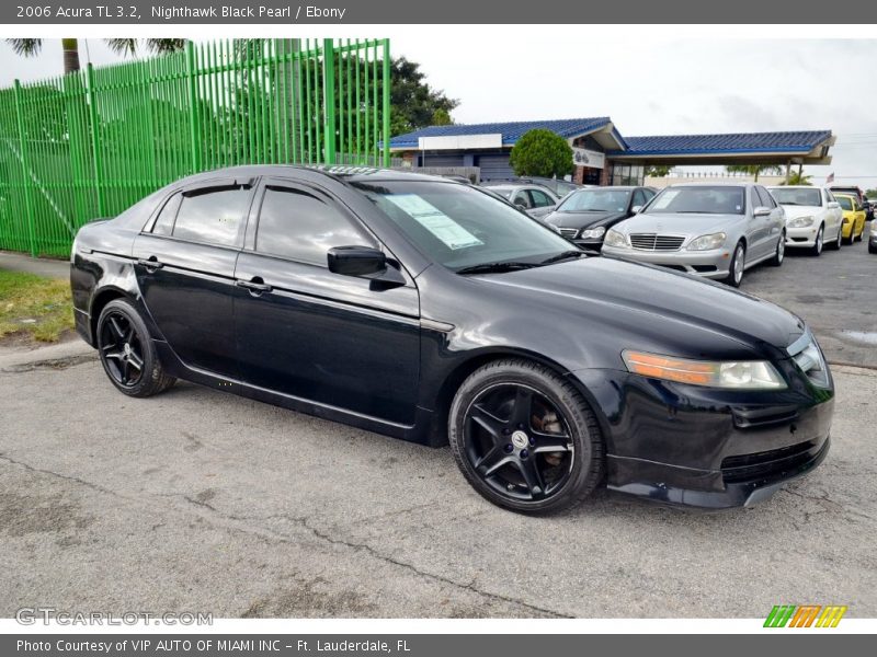 Nighthawk Black Pearl / Ebony 2006 Acura TL 3.2