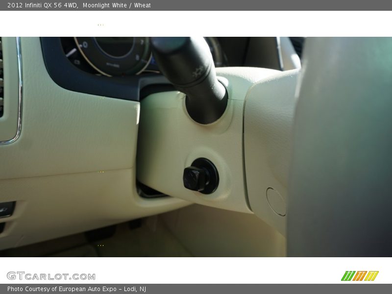 Moonlight White / Wheat 2012 Infiniti QX 56 4WD