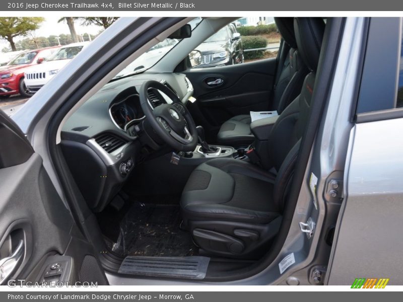 Billet Silver Metallic / Black 2016 Jeep Cherokee Trailhawk 4x4