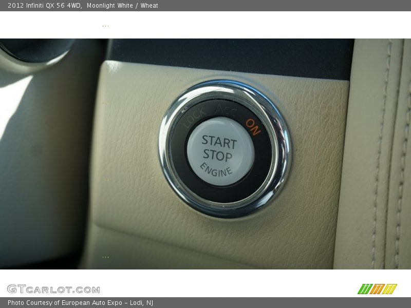 Moonlight White / Wheat 2012 Infiniti QX 56 4WD