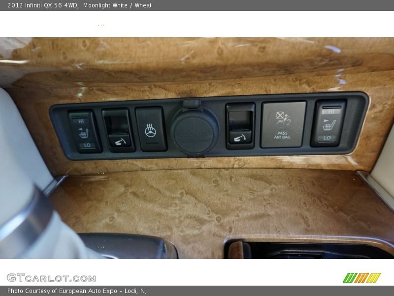 Moonlight White / Wheat 2012 Infiniti QX 56 4WD