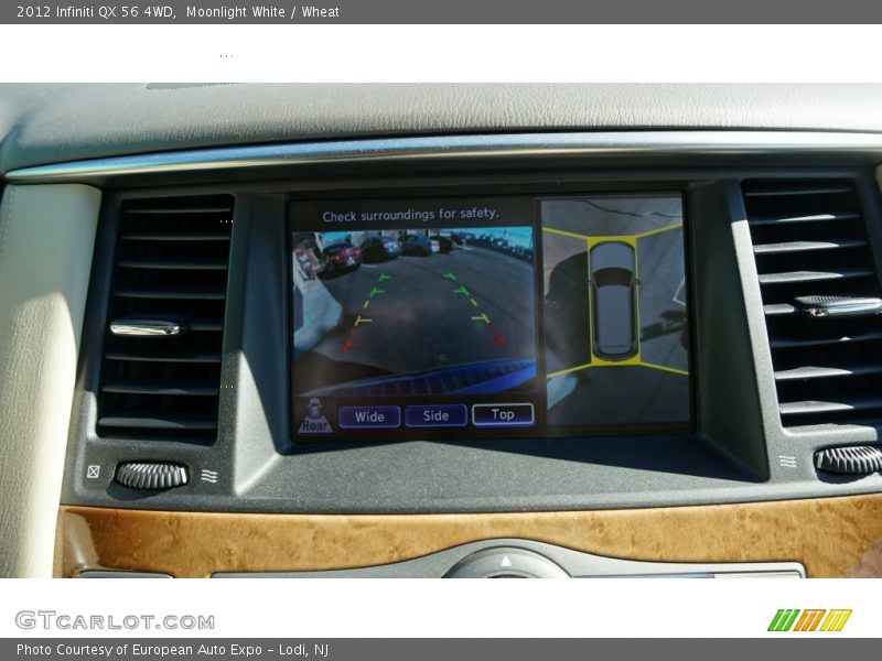 Moonlight White / Wheat 2012 Infiniti QX 56 4WD