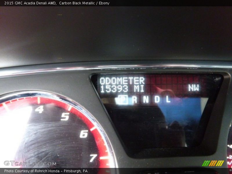 Carbon Black Metallic / Ebony 2015 GMC Acadia Denali AWD