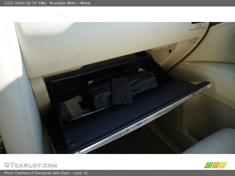 Moonlight White / Wheat 2012 Infiniti QX 56 4WD