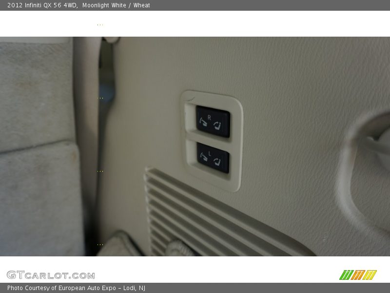 Moonlight White / Wheat 2012 Infiniti QX 56 4WD