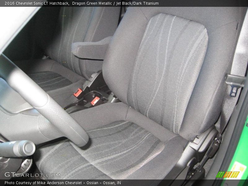 Dragon Green Metallic / Jet Black/Dark Titanium 2016 Chevrolet Sonic LT Hatchback