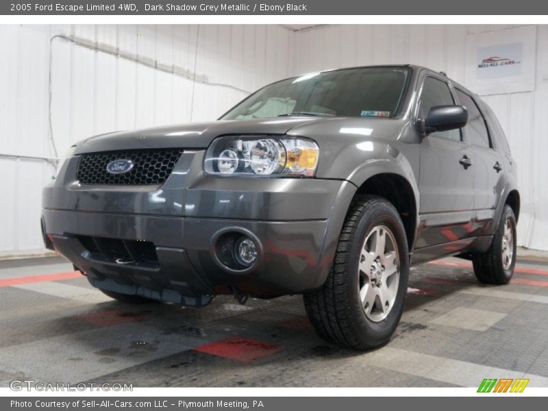 Dark Shadow Grey Metallic / Ebony Black 2005 Ford Escape Limited 4WD