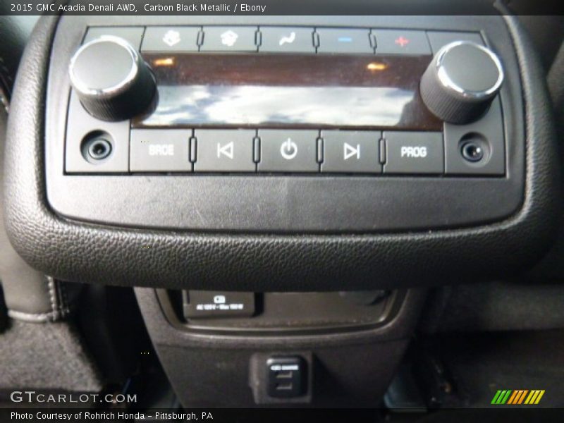 Carbon Black Metallic / Ebony 2015 GMC Acadia Denali AWD