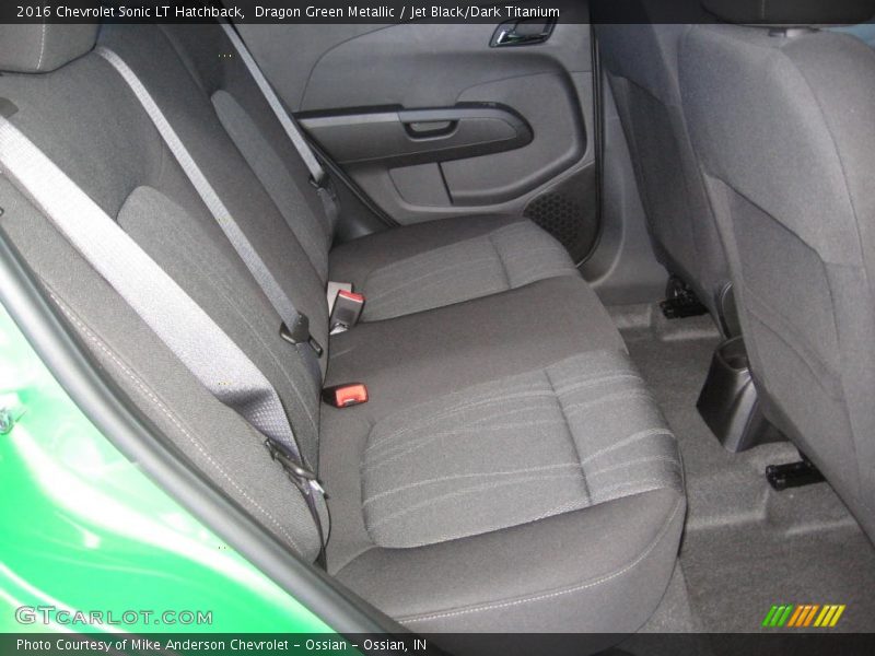 Dragon Green Metallic / Jet Black/Dark Titanium 2016 Chevrolet Sonic LT Hatchback