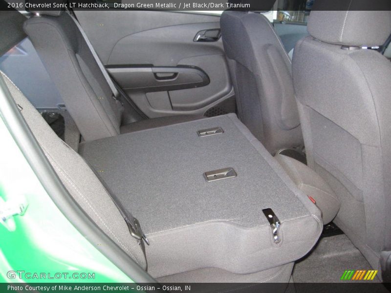 Dragon Green Metallic / Jet Black/Dark Titanium 2016 Chevrolet Sonic LT Hatchback