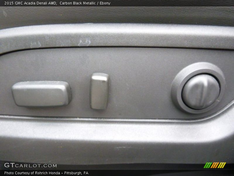Carbon Black Metallic / Ebony 2015 GMC Acadia Denali AWD