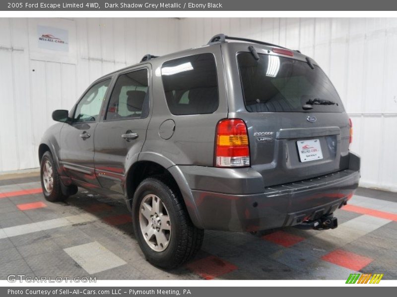 Dark Shadow Grey Metallic / Ebony Black 2005 Ford Escape Limited 4WD