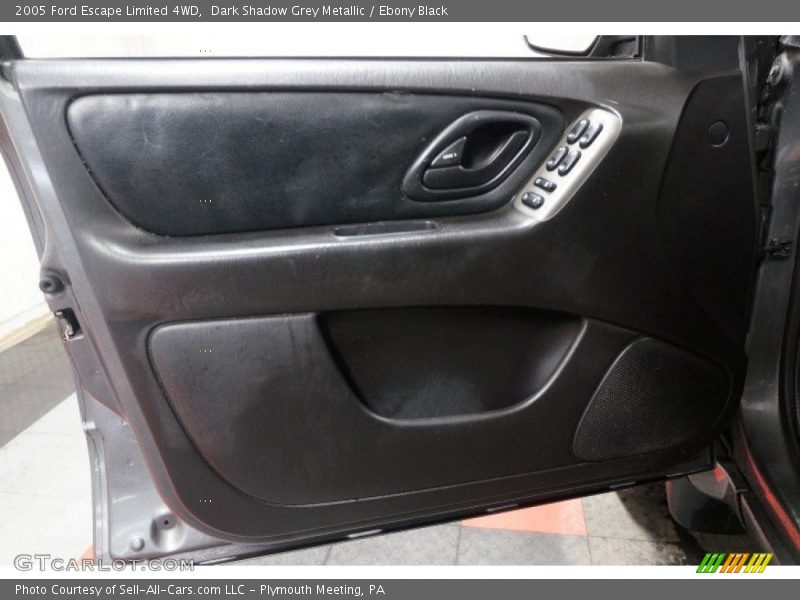 Dark Shadow Grey Metallic / Ebony Black 2005 Ford Escape Limited 4WD