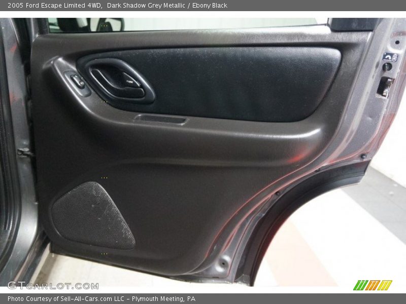 Dark Shadow Grey Metallic / Ebony Black 2005 Ford Escape Limited 4WD