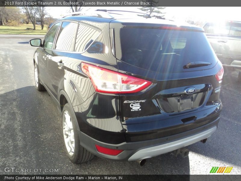 Tuxedo Black Metallic / Charcoal Black 2013 Ford Escape Titanium 2.0L EcoBoost