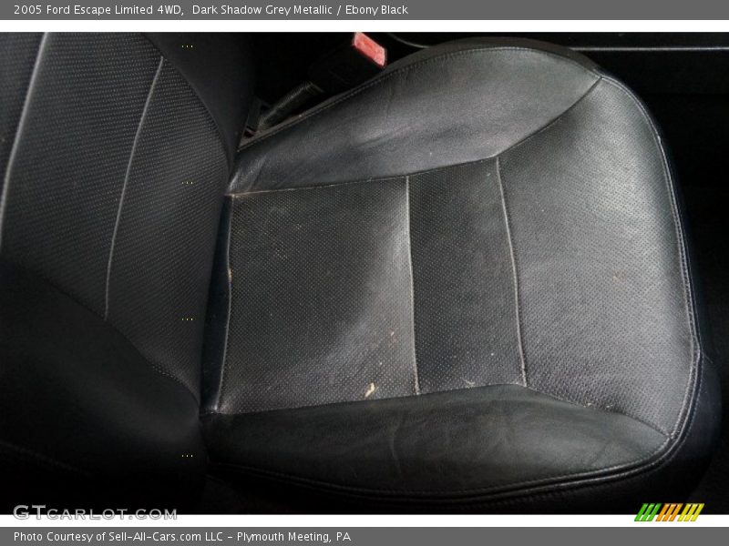 Dark Shadow Grey Metallic / Ebony Black 2005 Ford Escape Limited 4WD
