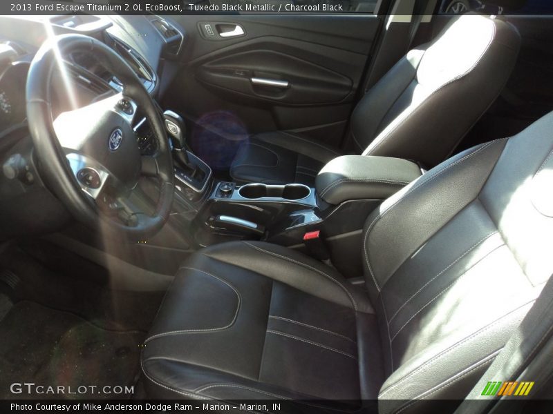 Tuxedo Black Metallic / Charcoal Black 2013 Ford Escape Titanium 2.0L EcoBoost