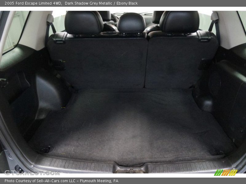 Dark Shadow Grey Metallic / Ebony Black 2005 Ford Escape Limited 4WD