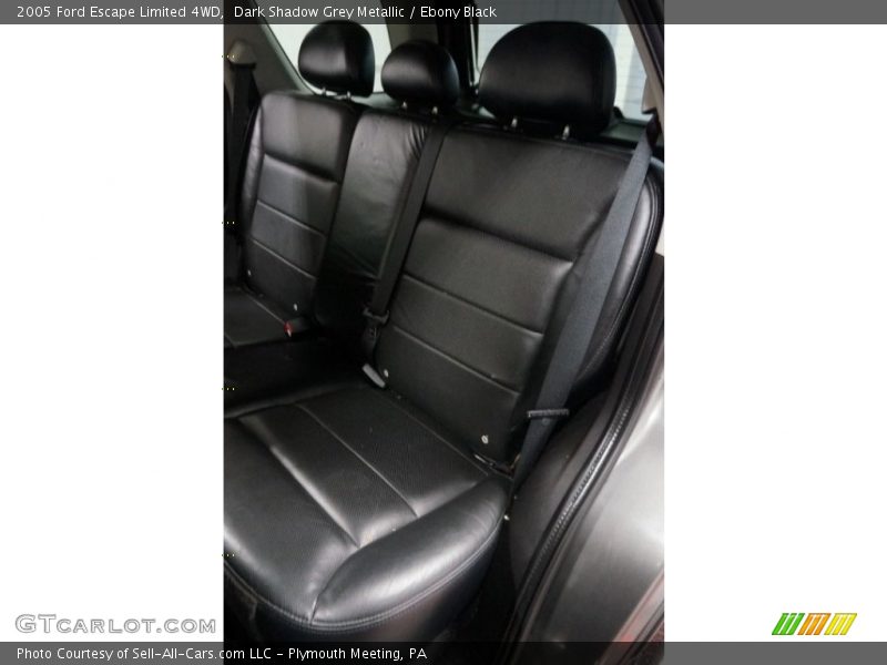 Dark Shadow Grey Metallic / Ebony Black 2005 Ford Escape Limited 4WD
