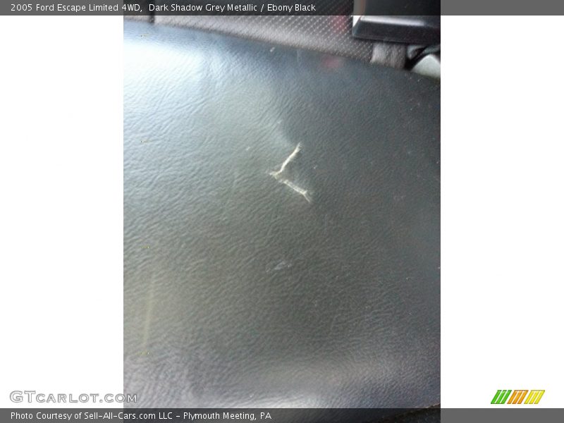 Dark Shadow Grey Metallic / Ebony Black 2005 Ford Escape Limited 4WD