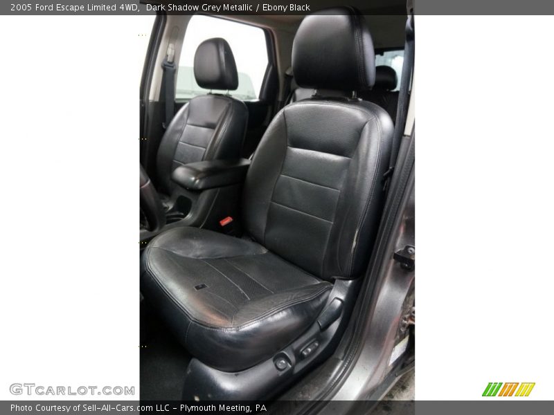 Dark Shadow Grey Metallic / Ebony Black 2005 Ford Escape Limited 4WD