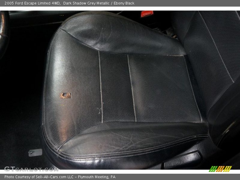Dark Shadow Grey Metallic / Ebony Black 2005 Ford Escape Limited 4WD