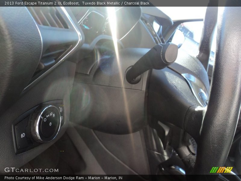 Tuxedo Black Metallic / Charcoal Black 2013 Ford Escape Titanium 2.0L EcoBoost