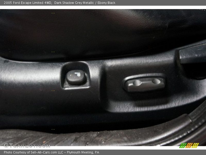 Dark Shadow Grey Metallic / Ebony Black 2005 Ford Escape Limited 4WD