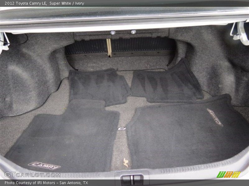 Super White / Ivory 2012 Toyota Camry LE